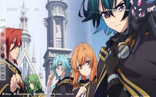 Wistoria Wand and Sword Wallpaper :: Wistoria Wand and Sword Wallpaper turn new tab to custom HD Wistoria Wand and Sword background. Created for anime fans.