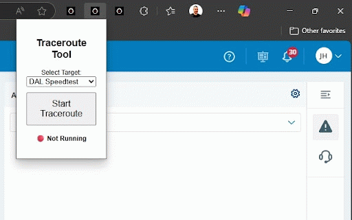 NICE CXone Mpower Traceroute :: Perform traceroute tests to various network locations.