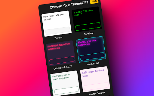 ChatGPT Theme Switcher :: Switch between different ChatGPT themes