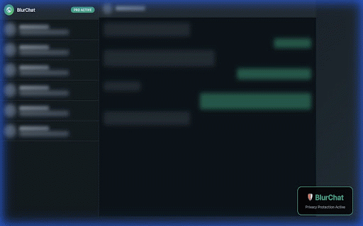 BlurChat - Privacy for WhatsApp Web :: Unofficial privacy extension for WhatsApp Web - Blur messages, names & photos during screen sharing. Not affiliated with WhatsApp.