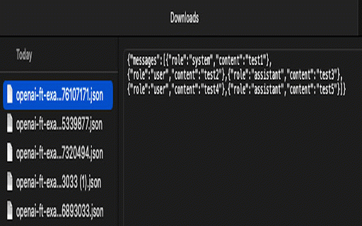 OpenAI Finetune JSONL Generator :: Browser Extension/bookmarklet to quickly generate a finetuning example