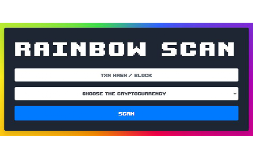 Rainbow Scan :: The Centralization of Criptocurrency Scan.
