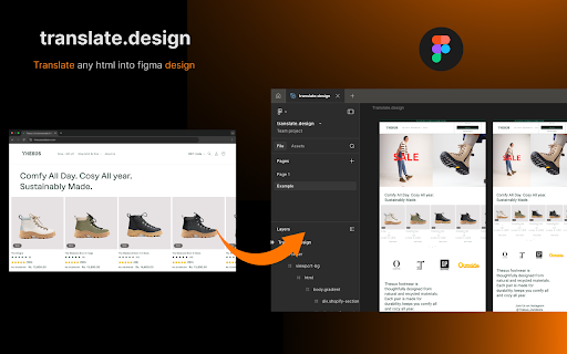 translate.design - Website & HTML to Figma :: Convert any website or HTML into fully editable Figma designs. Scan live pages or localhost and capture multiple viewports.