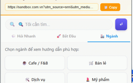 SandboxVN Helper :: Trợ lý thông minh cho người dùng SandboxVN