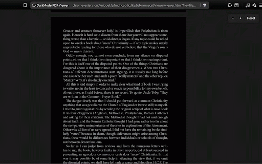 DarkMode PDF Viewer :: A custom PDF viewer that forces clean, consistent Dark Mode on all PDFs.