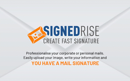 SignedRise - Professional Email Signature :: Create custom and professional email signatures effortlessly with SignedRise. Perfect for personal and work emails.