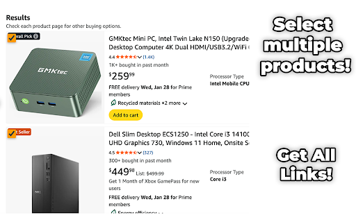 Amazon Affiliate Power Tools :: Quickly select multiple products and generate amzn.to affiliate links in bulk. Hide SiteStripe when you don't need it.