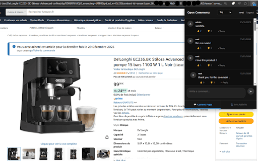 Open Comments :: Comments for the whole internet.