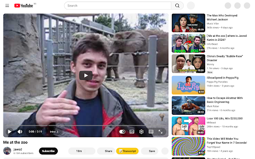 Transcript.you — Instant Transcripts :: Get a clean, exportable transcript of any YouTube or TikTok video in one click. Works on watch pages and shorts.