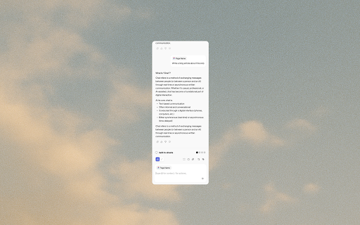 Dex :: The AI copilot for your browser
