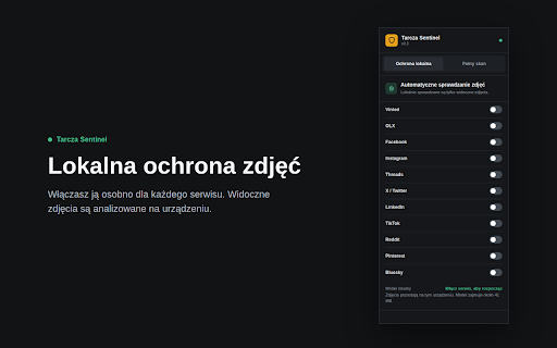 Tarcza Sentinel :: Skanuj obrazy na marketplace w poszukiwaniu oszustw generowanych przez AI