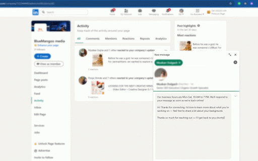 QuickReply Snippets :: Type a trigger, get your saved reply instantly. Built for support, sales & recruiting. Works in Gmail, LinkedIn, WhatsApp, Slack.