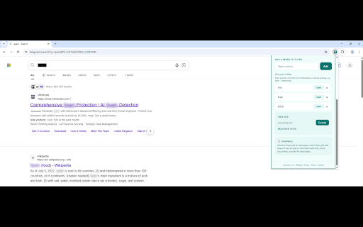 Censorly :: Filter, hide, censor, or blur unwanted words on any web page. Desktop only. 100% local, zero API calls, total privacy.