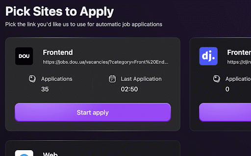 Jobply: Auto Apply for Jobs :: Auto-apply for jobs with one click using Jobply