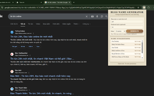 Classic Blog Name Generator :: Generate classic, memorable blog name ideas directly from your browser.