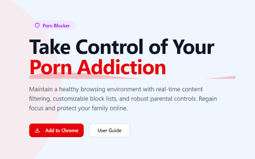 Porn Blocker Pro :: Porn Blocker Pro is a powerful extension that blocks adult content on the web.