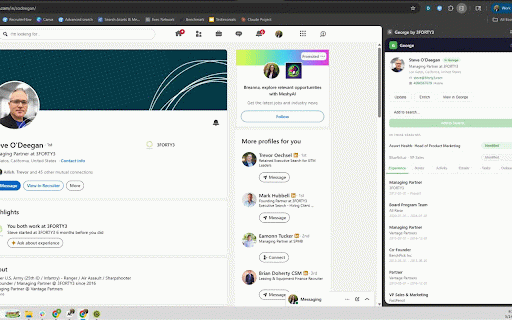 George by 3FORTY3 :: Recruiting intelligence for LinkedIn