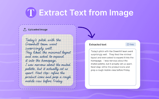 Get Text from Image :: Quickly Get Text from Image using OCR character recognition to convert image, copy and extract text from picture in just seconds.