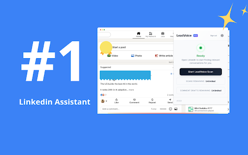 LeadVoice :: LinkedIn Presence & Comment Assistant