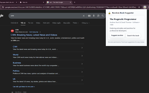 Random Book Suggester :: Get a tasteful, random book suggestion each time you open the popup.
