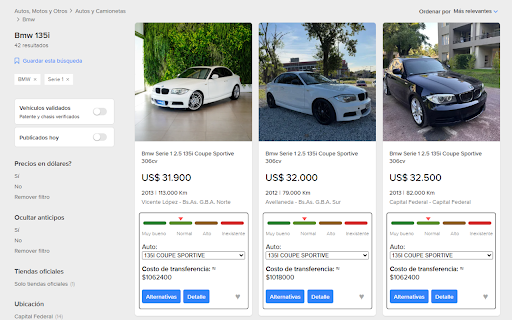 Autazo: Información completa de vehículos :: Ayuda y brinda más información en la búsqueda de autos en MercadoLibre