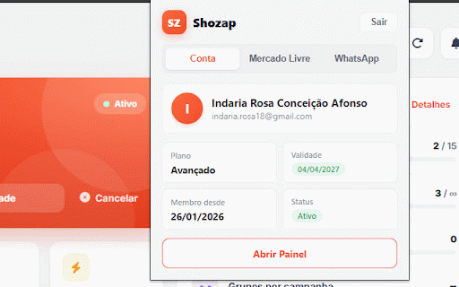 Shozap - Adicionar Produtos :: Adicione produtos da Shopee, Mercado Livre, Shein e Amazon diretamente nas suas listas de envio do Shozap.