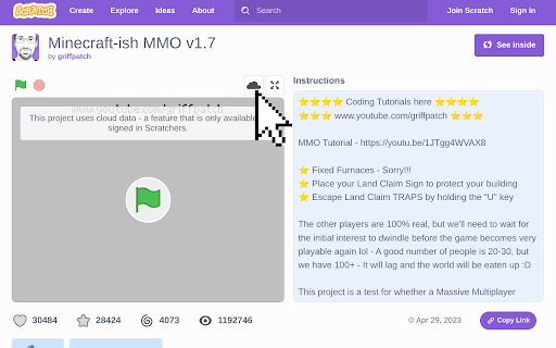 cloudlink :: link scratch cloud variables
by @geodebreaker