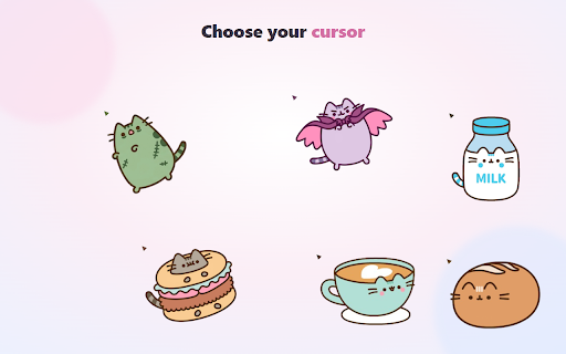 Simple Pusheen Cursor :: Replace your cursor with a cute Pusheen. Keeps normal cursors on links and text fields, so it never gets in your way.