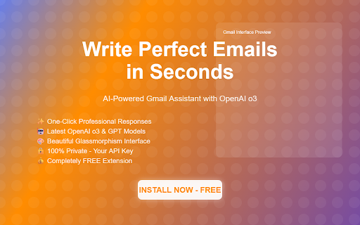 Gmail AI Assistant :: AI-powered email response assistant for Gmail using OpenAI o3