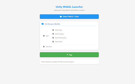 Siesta Launcher :: Launches Unity WebGL builds on Chrome