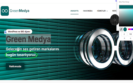 Wordpress - SEO App :: Tüm web sayfalarındaki wordpress ve SEO içeriklerini daha iyi incelemek için arkaplan ve yazı renklerini istediğin gibi ayarla