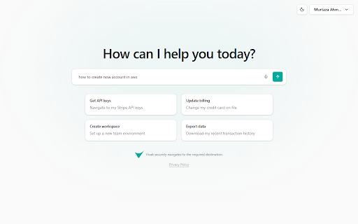 Vivak :: Your AI Copilot for Web Navigation