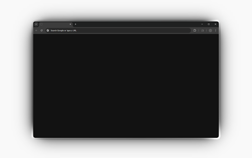 Blank New Tab Page :: A completely blank new tab page.