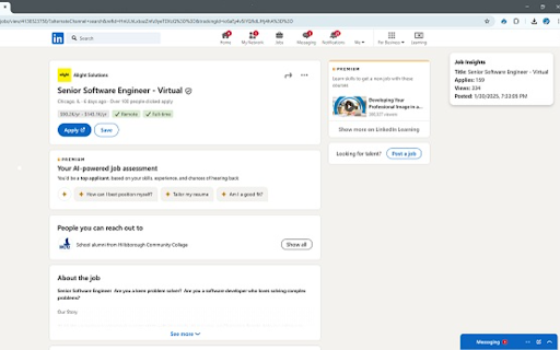 Jobifye LinkedIn Insights - Job Search & Application Analytics :: Uncover hidden LinkedIn job details, track views & applications, and get real-time job insights with Jobifye LinkedIn Insights.