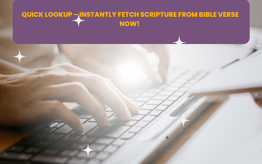 Bible Verse Now :: Get daily Bible verses in your browser.