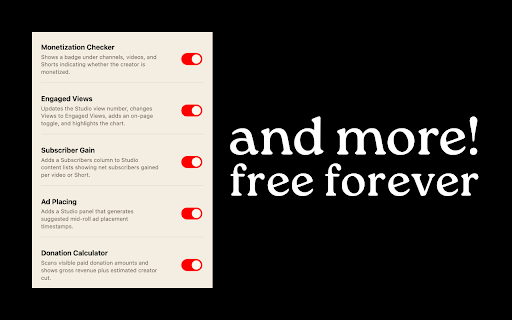 XinStudio - Next Level YouTube :: YouTube and YouTube Studio tools to make your day just a little bit easier. For free!