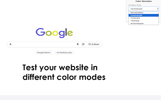 Color Blindness Simulator :: Simulates different types of color blindness using SVG filters.