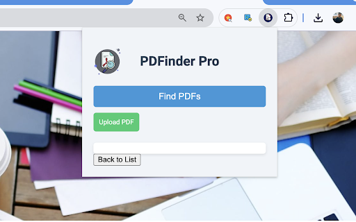 PDFinder Pro :: Extract and view PDF links from web pages.
