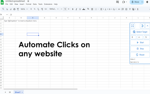 Auto Clicker for Google Chrome™ :: Automatically click on any website element. A smart, secure, and user-controlled clicker designed for forms, games