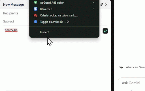 Diacritics Toggle :: Toggle diacritics on/off in text inputs and textareas. Preview changes in popup and auto-backup original text to clipboard.