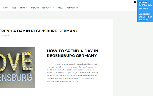 Last Modified Timestamp :: Displays the last modified timestamp of a webpage