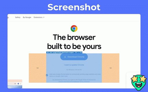 Element Inspect :: Inspect padding, margin, tag, class, and size by hovering over elements.
