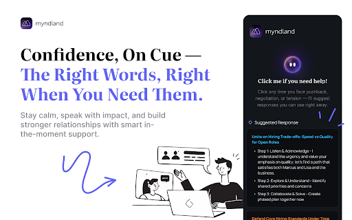 Myndland - AI Meeting Companion for Google Meet :: AI Meeting Companion for Google Meet