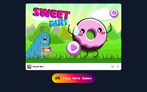 Sweet Run Game - Explore a world where sweets come to life! :: Embark on a sweet adventure in this charming endless arcade runner, playable offline and free!