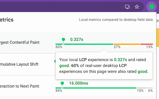 Web Vitals :: Measure metrics for a healthy site + Server Info + SEO Analysis