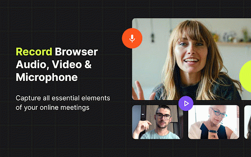 Record Meetings on Zoom, Microsoft Teams, Google Meet & more :: Record meetings in one click. Original-quality video, local files, crash-safe, built-in AI noise suppression.