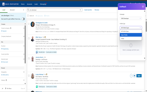 LinkReach :: LinkReach helps professionals manage and organize their LinkedIn outreach with ease. It allows users to gather and review…