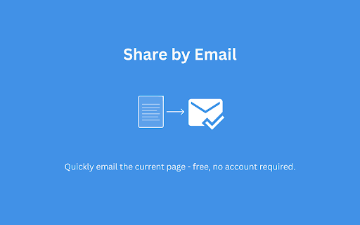 Share by Email :: Quickly email the current page using your default mail client or preferred webmail service.