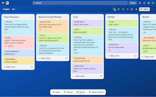 Trello Card Colors :: Colors entire Trello card backgrounds based on label color. Supports light and dark mode.