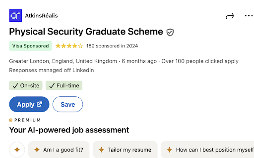 Skilled Worker Job Helper :: Use AI to supercharge your UK Sponsored Job search and find a job in record time